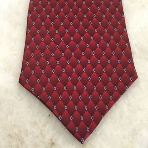 ZIGGURAT Necktie by Mulberry Neckwear, 100% Imported Silk, Hand Made